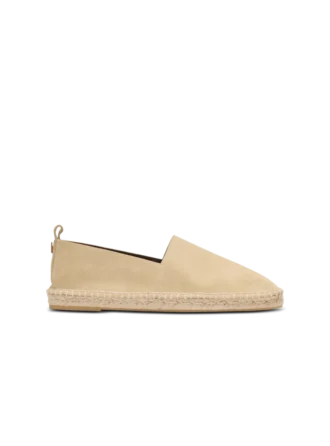 Espadrillas in pelle scamosciata