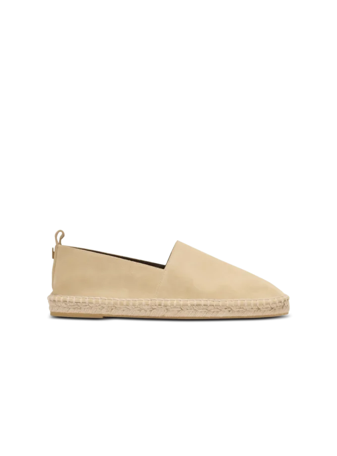 Espadrillas in pelle scamosciata