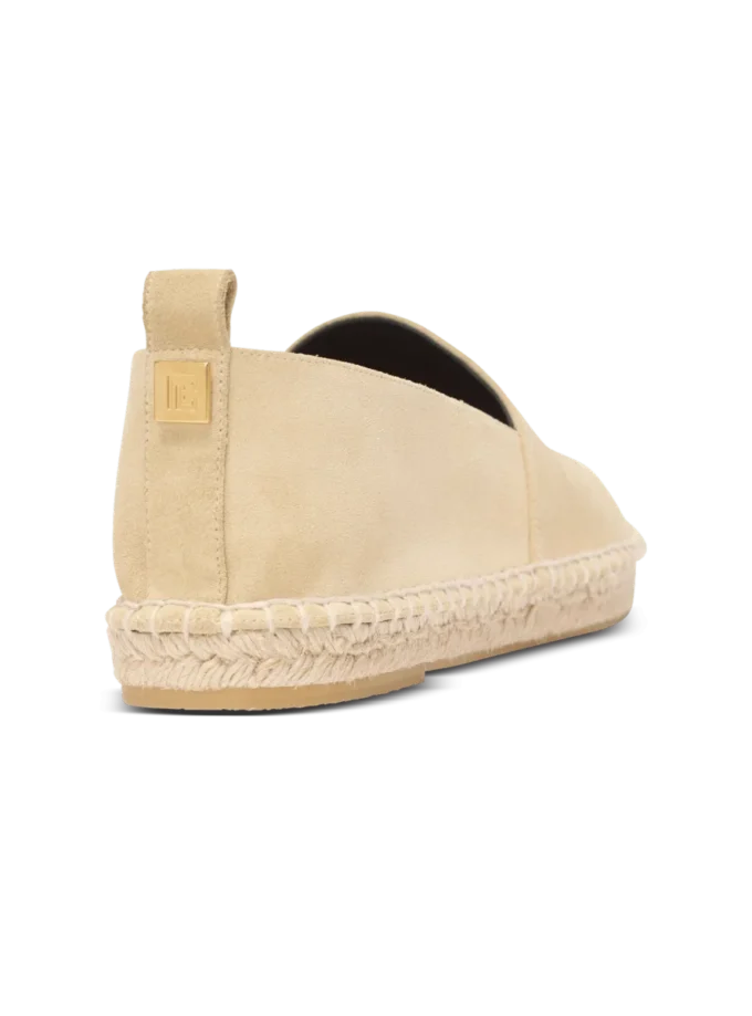 Espadrillas in pelle scamosciata