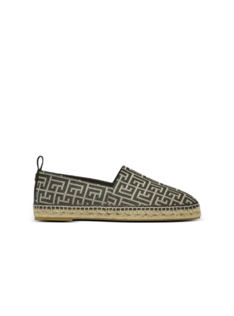 Espadrillas jacquard con monogramma