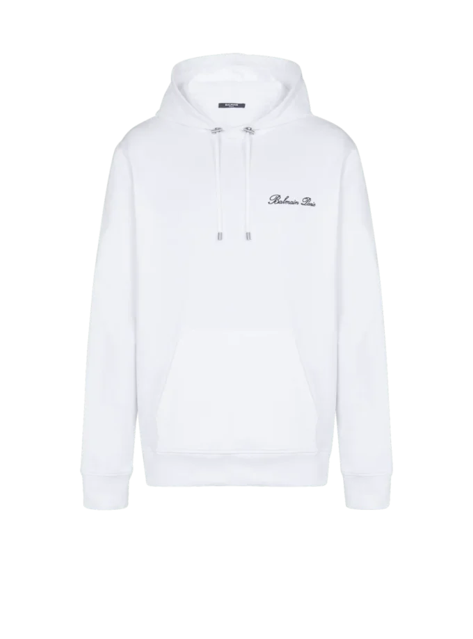 Felpa con cappuccio Balmain Signature