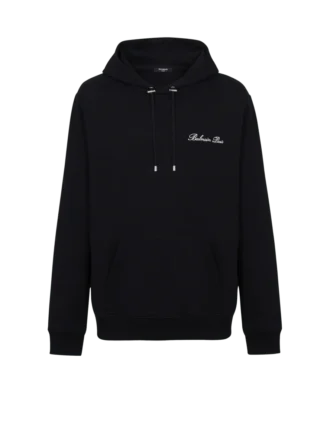 Felpa con cappuccio Balmain Signature