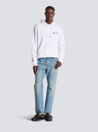 Felpa con cappuccio Balmain Signature