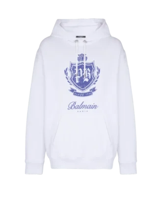 Felpa con cappuccio College Emblem