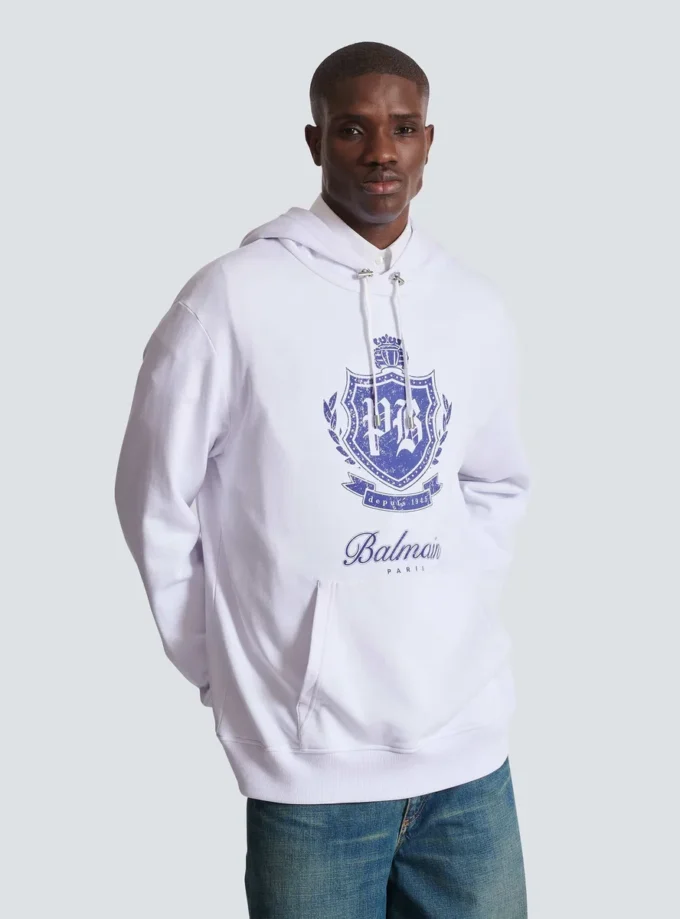 Felpa con cappuccio College Emblem Felpa con cappuccio College Emblem