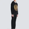 Felpa con cappuccio ricamata Balmain Écusson Felpa con cappuccio ricamata Balmain Écusson