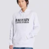 Felpa con cappuccio stampata Balmain Stamp Felpa con cappuccio stampata Balmain Stamp