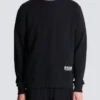 Felpa con stampa Small Balmain Stamp Felpa con stampa Small Balmain Stamp