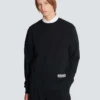 Felpa con stampa Small Balmain Stamp Felpa con stampa Small Balmain Stamp