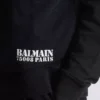 Felpa con stampa Small Balmain Stamp Felpa con stampa Small Balmain Stamp