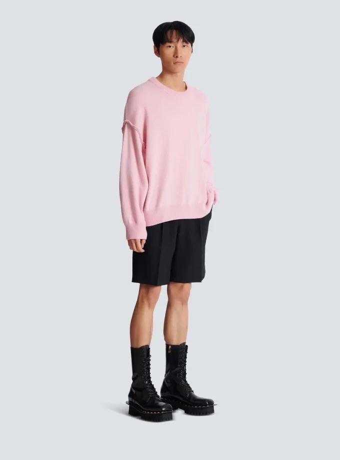 Felpa in eco-cashmere Felpa in eco-cashmere