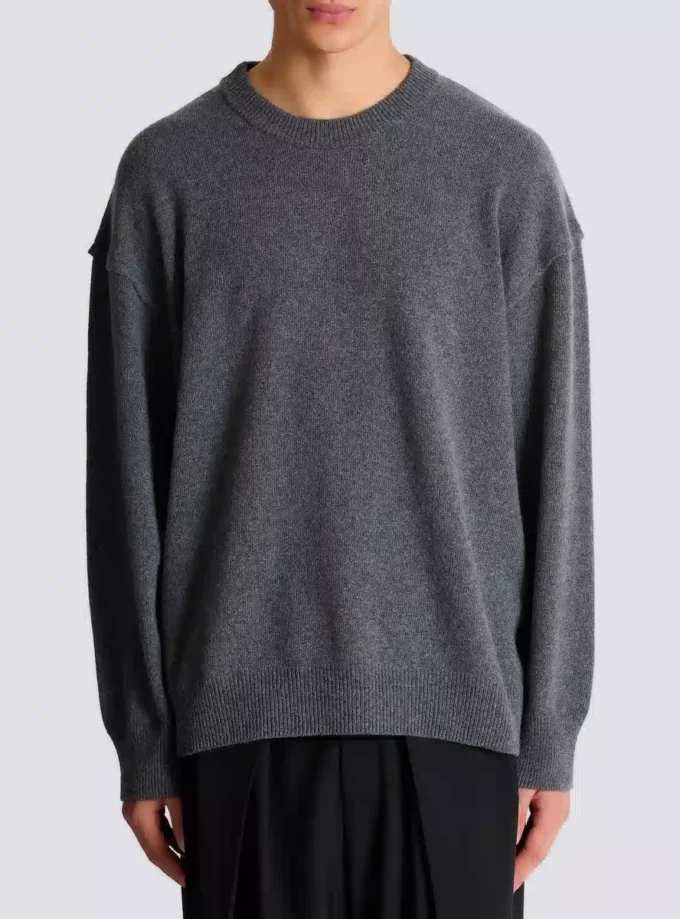 Felpa in eco-cashmere Felpa in eco-cashmere