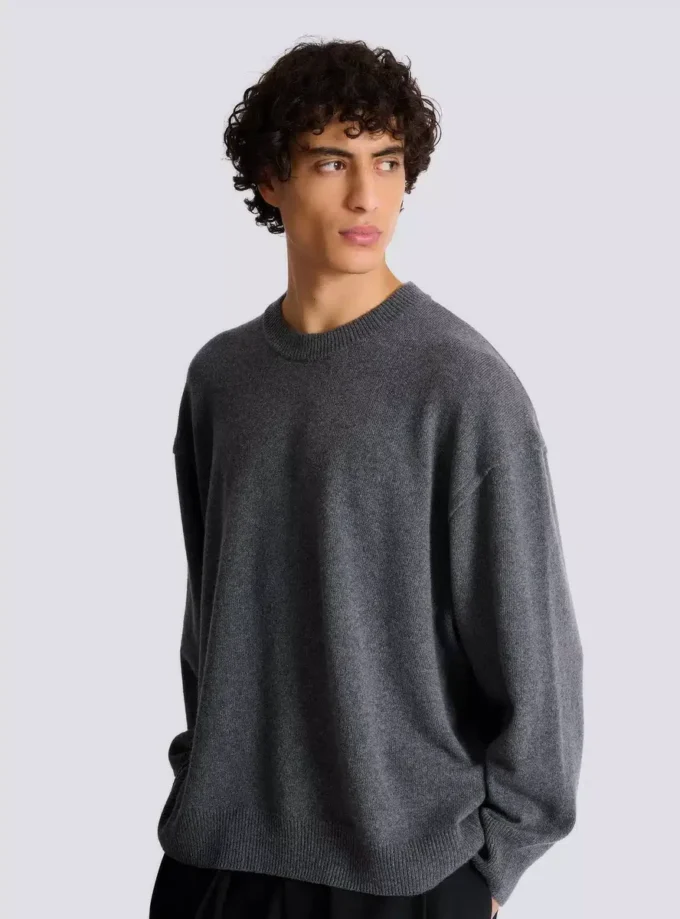 Felpa in eco-cashmere Felpa in eco-cashmere