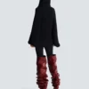 Felpa oversize con cappuccio Felpa oversize con cappuccio