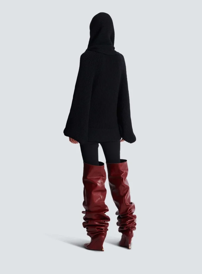 Felpa oversize con cappuccio Felpa oversize con cappuccio