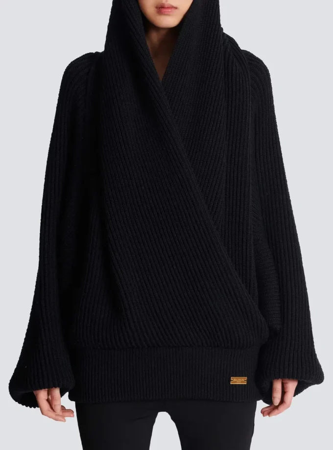 Felpa oversize con cappuccio Felpa oversize con cappuccio