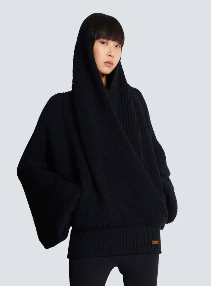Felpa oversize con cappuccio Felpa oversize con cappuccio