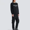 Felpa stampata Balmain Paris