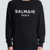 Felpa stampata Balmain Paris