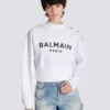 Felpa stampata Balmain Paris