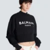 Felpa stampata Balmain Paris Felpa stampata Balmain Paris