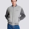 Giacca college in lana e cashmere