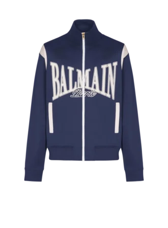 Giacca con zip Balmain College
