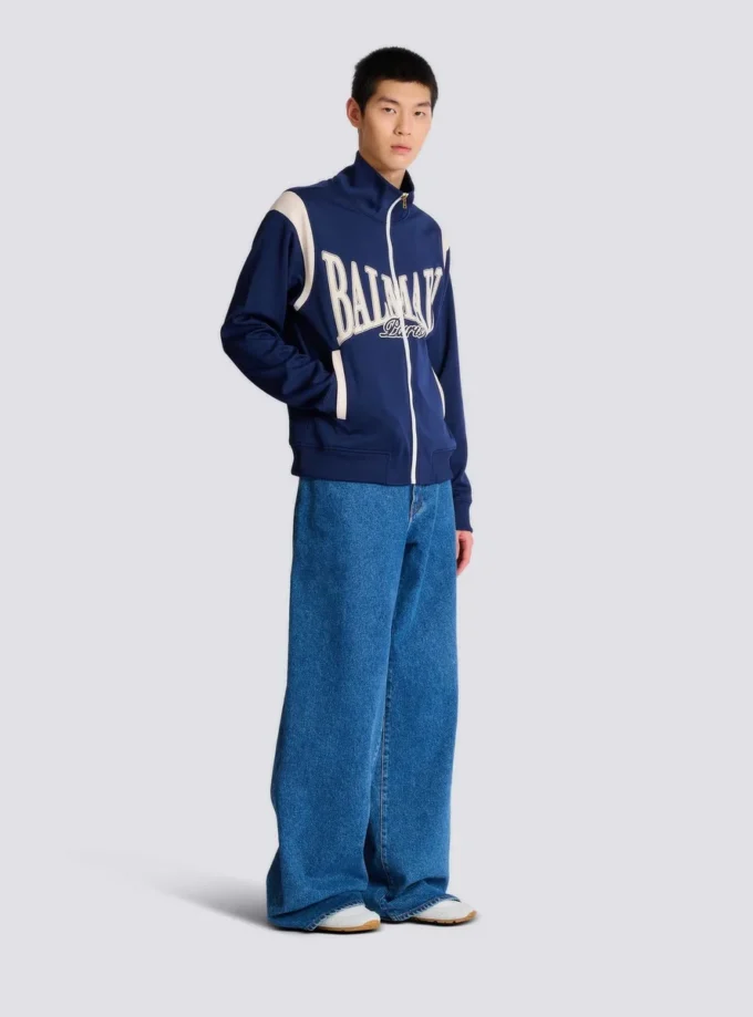 Giacca con zip Balmain College Giacca con zip Balmain College