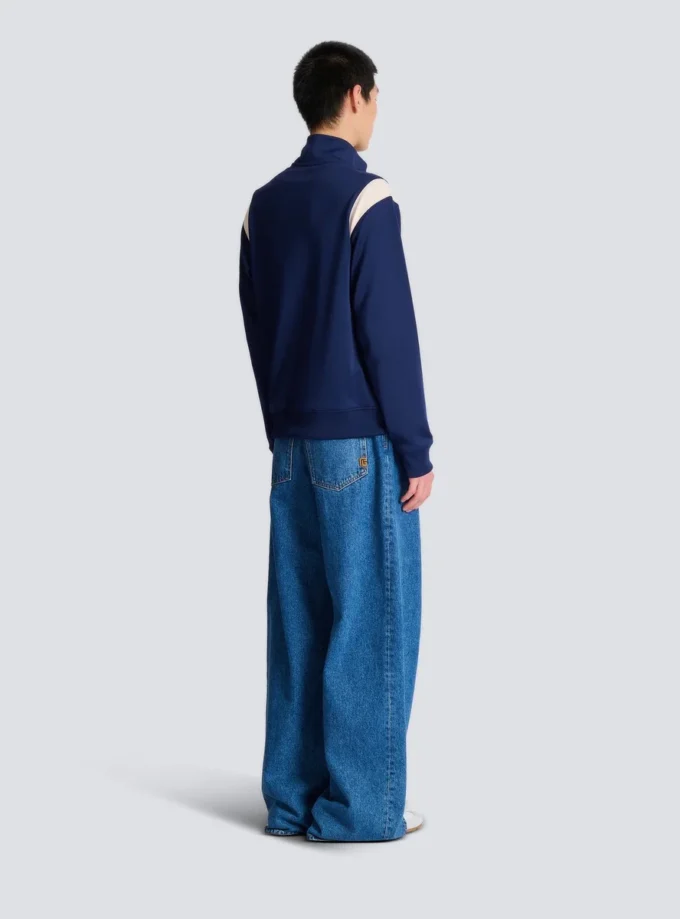 Giacca con zip Balmain College Giacca con zip Balmain College