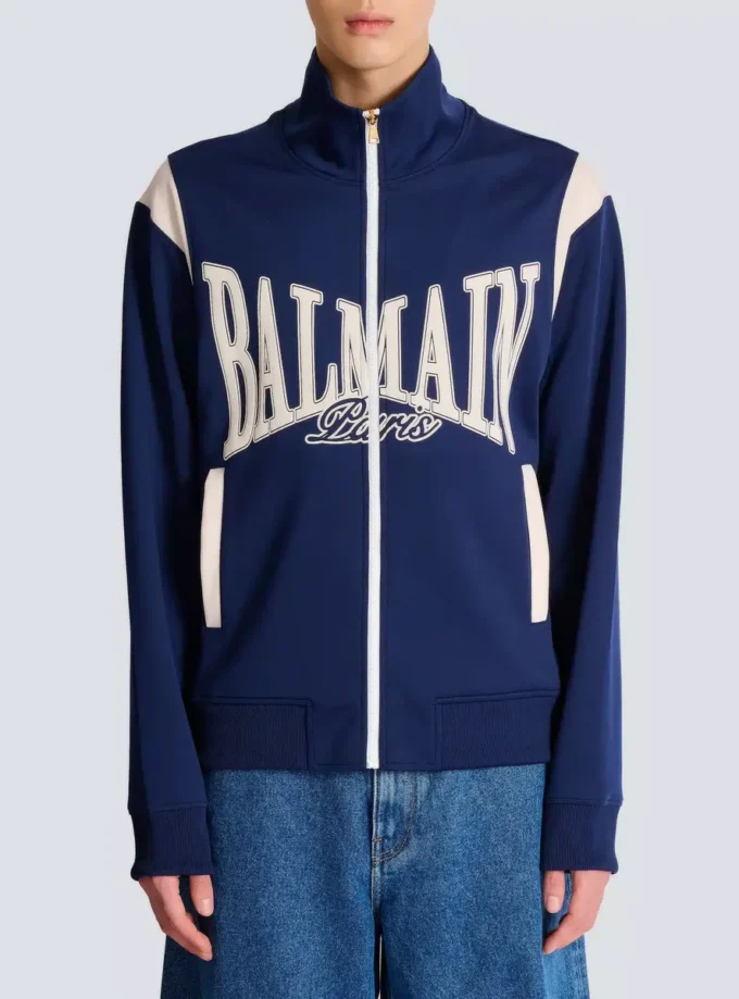 Giacca con zip Balmain College Giacca con zip Balmain College