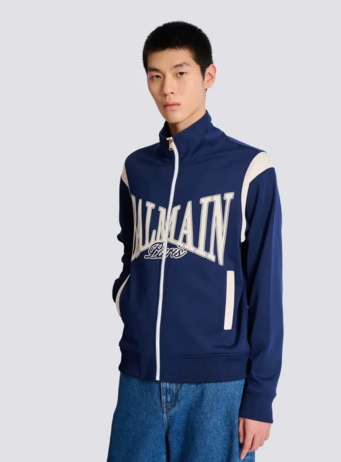 Giacca con zip Balmain College Giacca con zip Balmain College