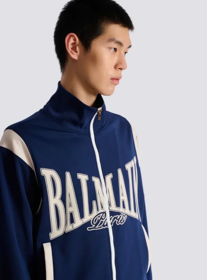 Giacca con zip Balmain College Giacca con zip Balmain College
