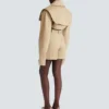 Giacca corta in gabardine