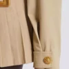 Giacca corta in gabardine