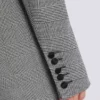 Giacca corta in jacquard Principe di Galles Giacca corta in jacquard Principe di Galles