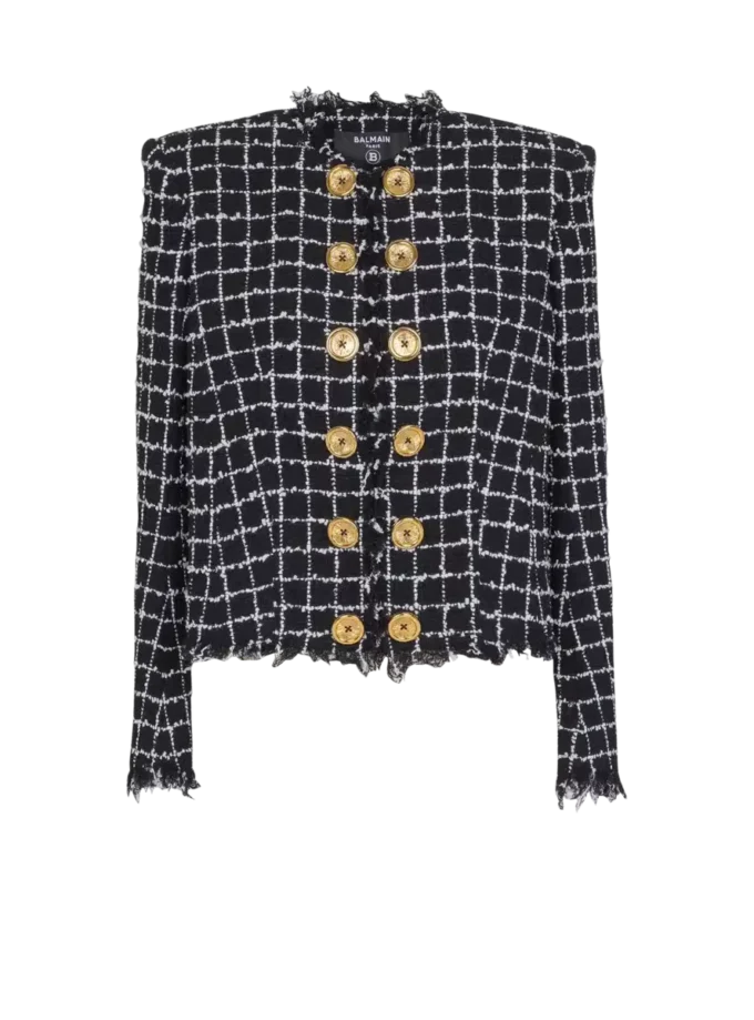 Giacca corta in tweed Giacca corta in tweed
