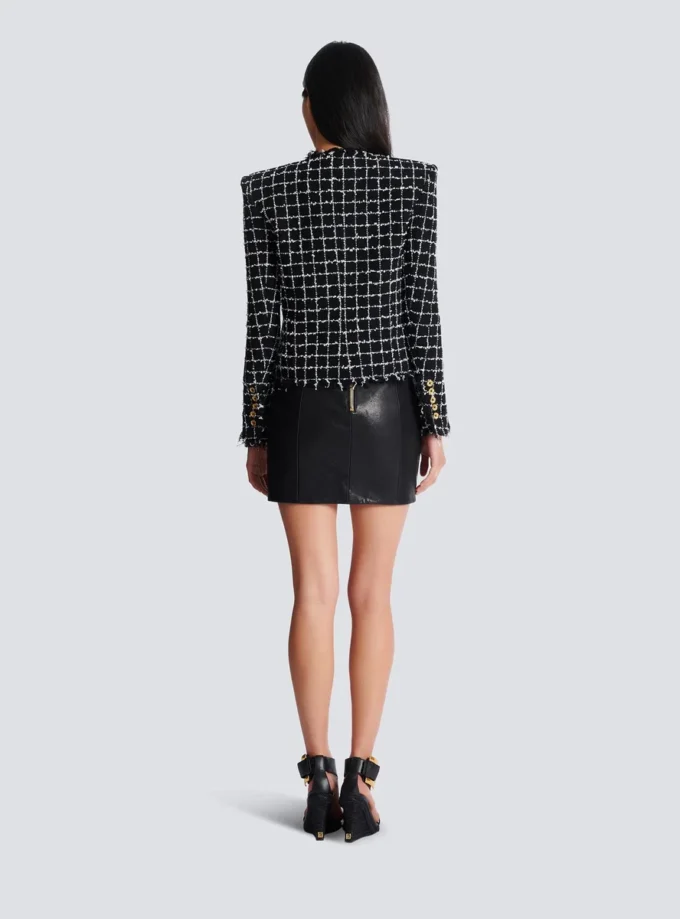 Giacca corta in tweed Giacca corta in tweed
