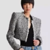 Giacca corta in tweed Giacca corta in tweed