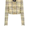 Giacca corta in tweed glitterato Giacca corta in tweed glitterato