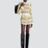 Giacca corta in tweed glitterato Giacca corta in tweed glitterato