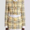 Giacca corta in tweed glitterato Giacca corta in tweed glitterato