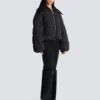 Giacca imbottita oversize corta Giacca imbottita oversize corta