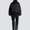 Giacca imbottita oversize corta Giacca imbottita oversize corta