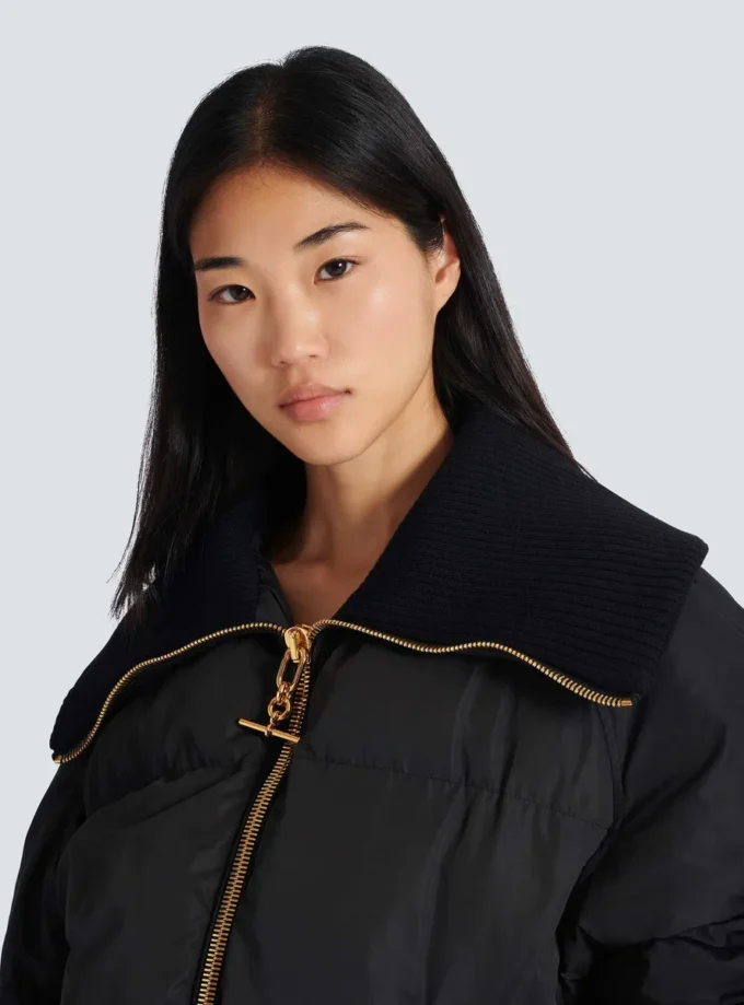 Giacca imbottita oversize corta Giacca imbottita oversize corta