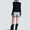 Giacca in tweed con bordi a filo Giacca in tweed con bordi a filo