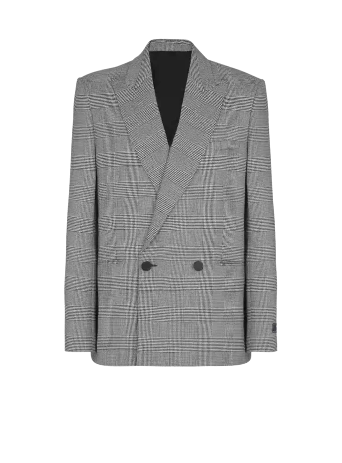 Giacca Prince of Wales a 2 bottoni Giacca Prince of Wales a 2 bottoni