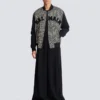 Giacca Varsity con monogramma e toppe Giacca Varsity con monogramma e toppe