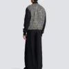Giacca Varsity con monogramma e toppe Giacca Varsity con monogramma e toppe