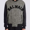 Giacca Varsity con monogramma e toppe Giacca Varsity con monogramma e toppe