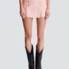 Gonna corta in tweed con paillettes Gonna corta in tweed con paillettes